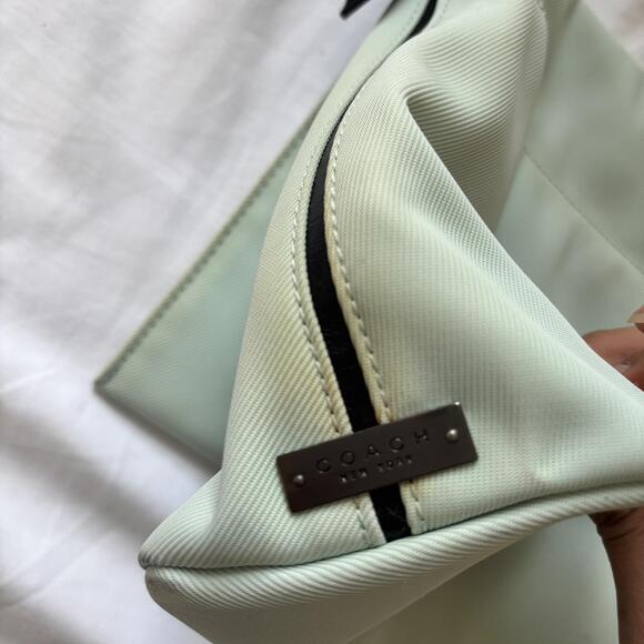 Turquoise Shoulder Coach Bag Dm A 7 Ed - Picture 3 of 8